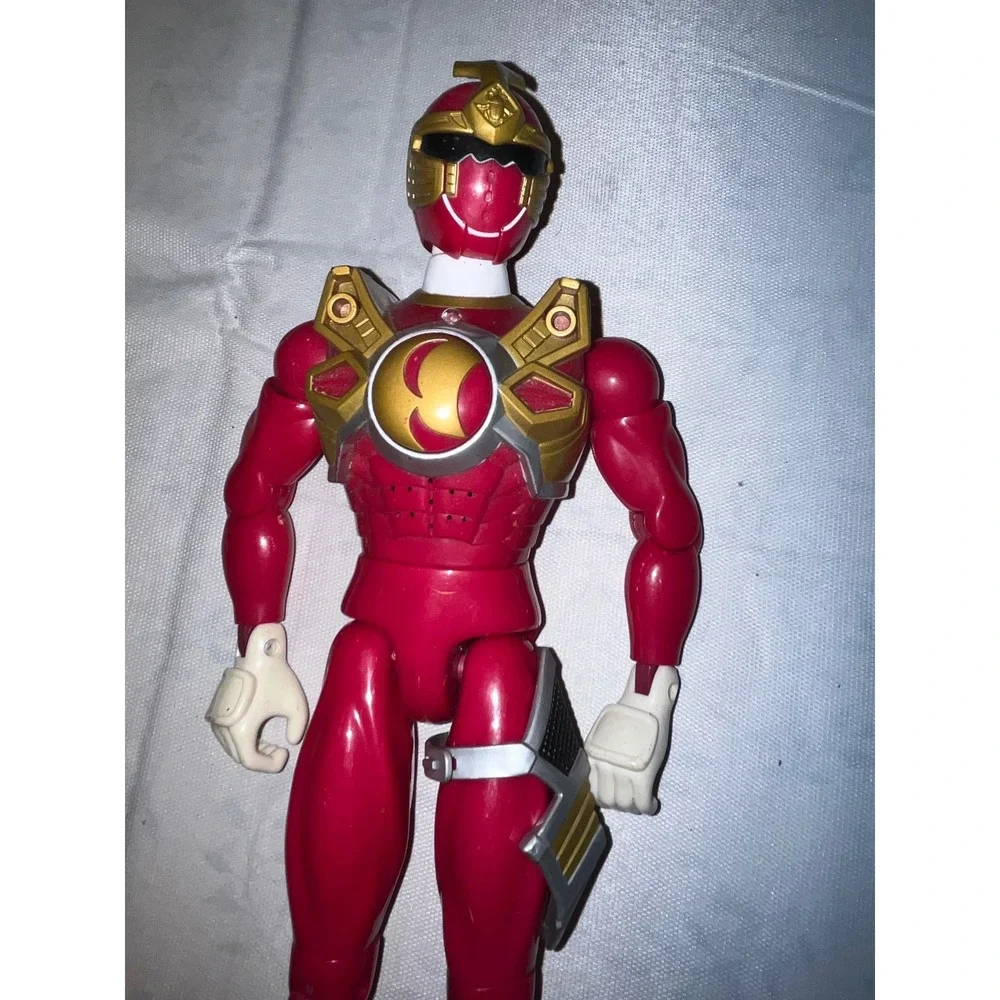2003‎ Bandai Power Rangers Ninja Storm Red Wind Ranger 12 Inch Action Figure